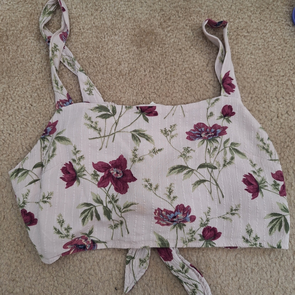 Floral Print Women's Top